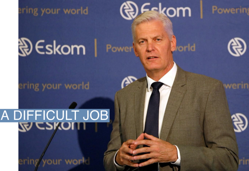  Andre de Ruyter, former Group Chief Executive of Eskom