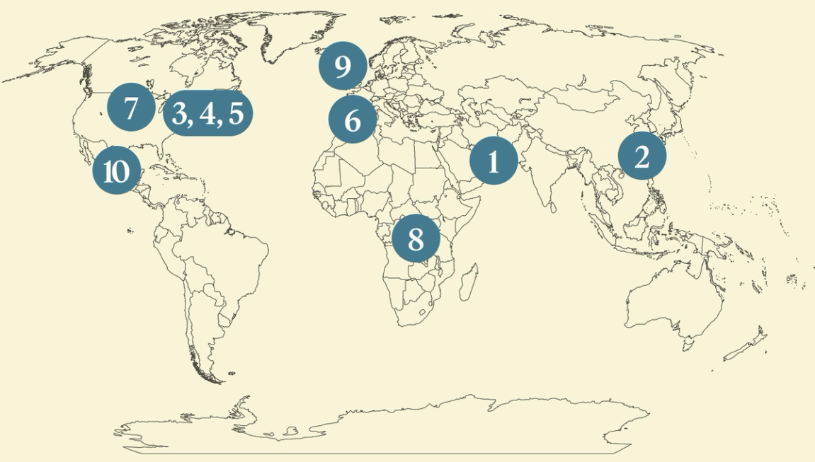 Semafor World Today map graphic