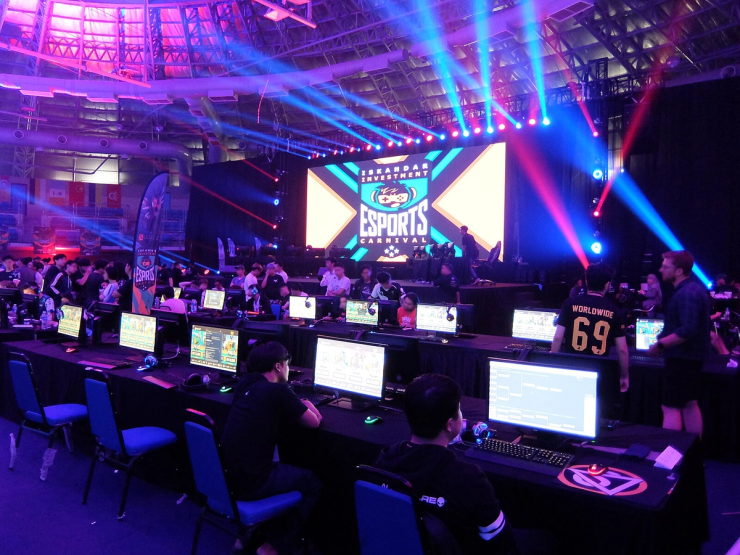 An esports tournament in Malaysia in 2019.