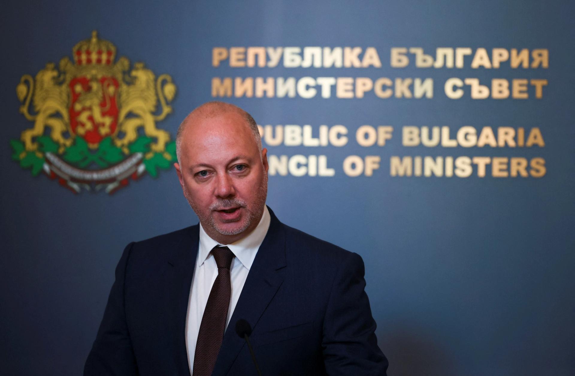 Bulgarian Prime Minister Rosen Zhelyazkov.
