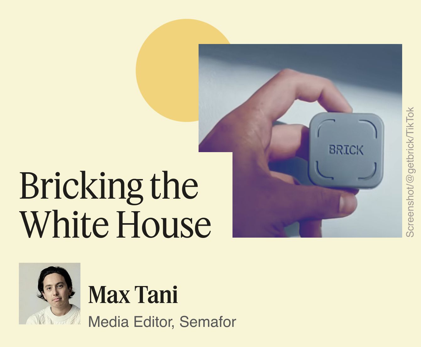 Bricking the White House