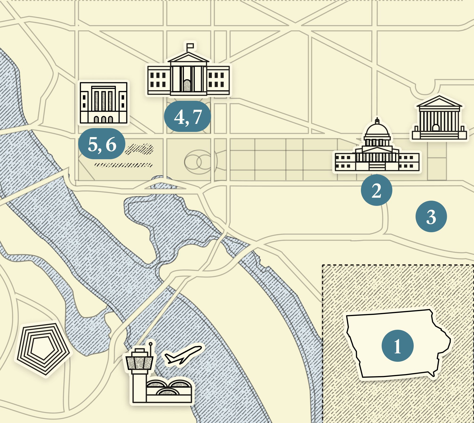 DC map.