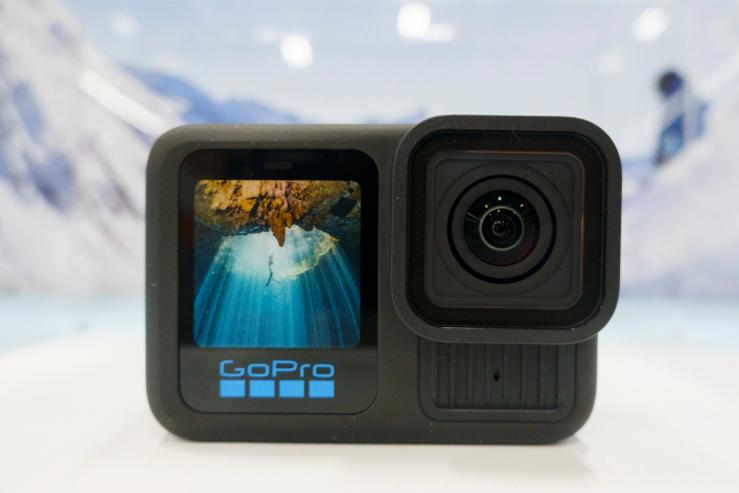 A GoPro camera