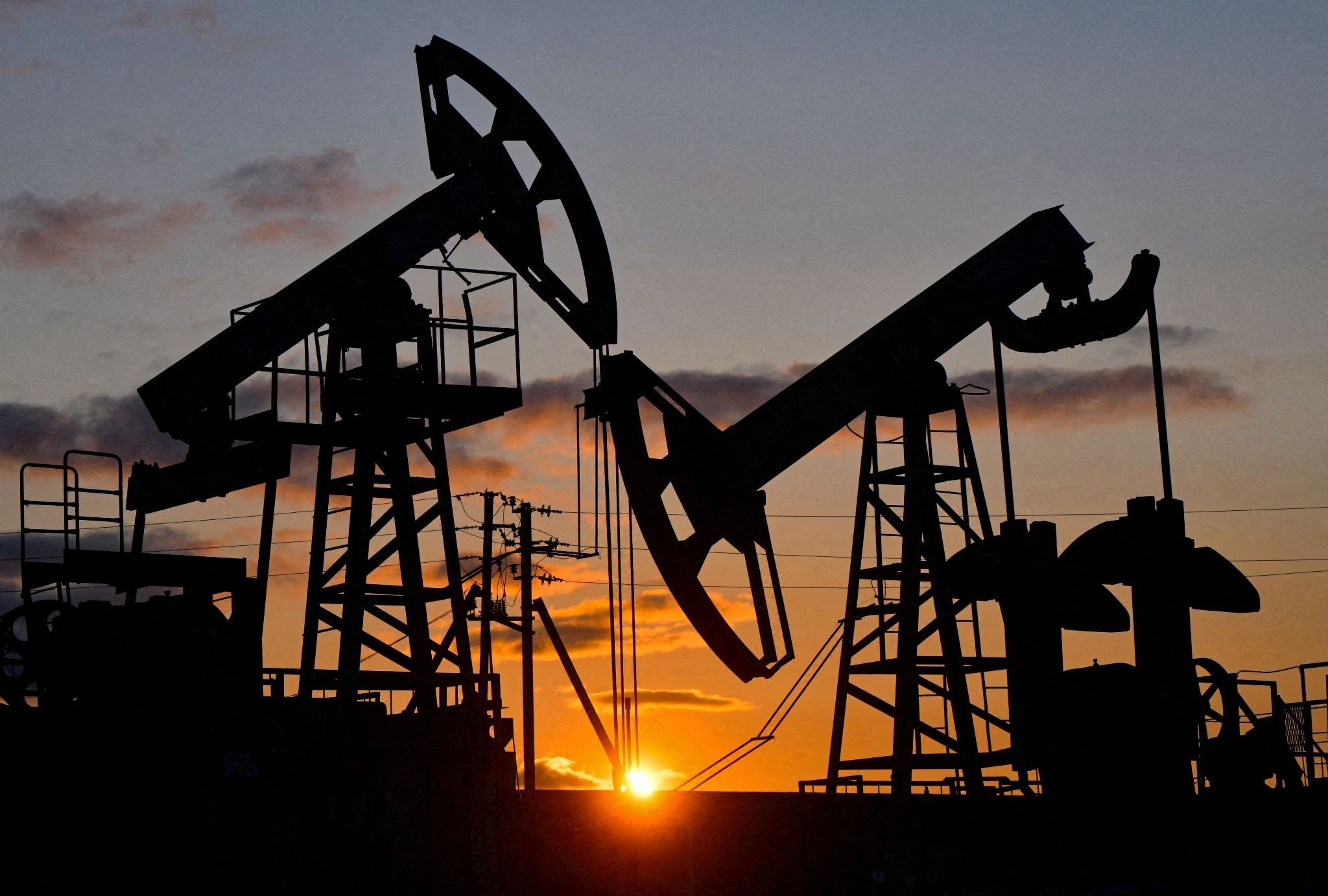 Pump jacks in Tatarstan