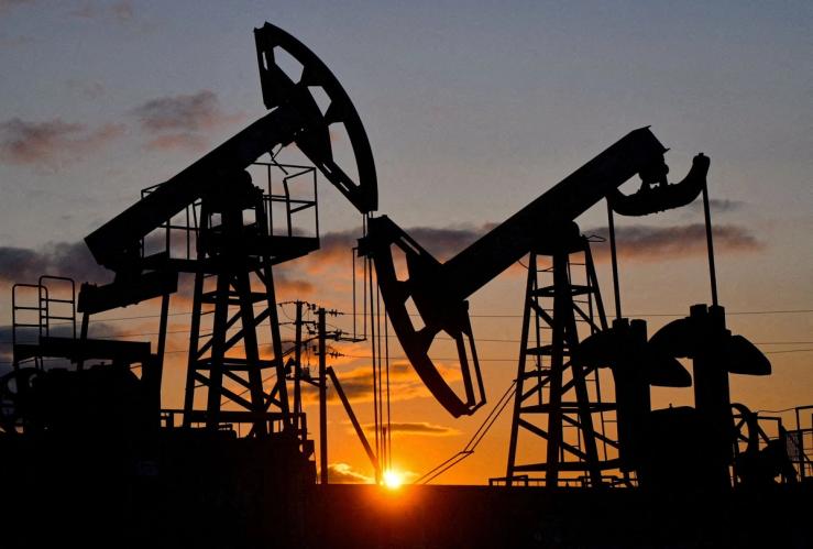 Pump jacks in Tatarstan