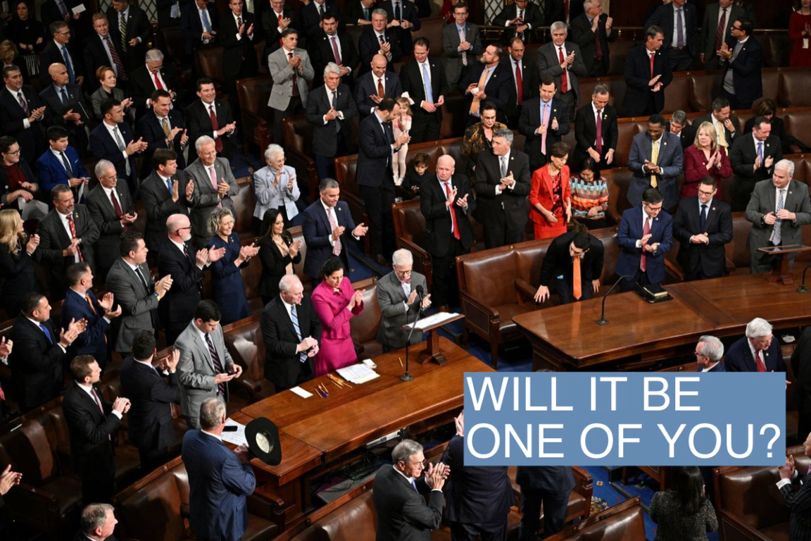 The House floor, Jan. 6., 2023.
