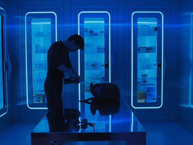 A screenshot from the trailer for Artificial.