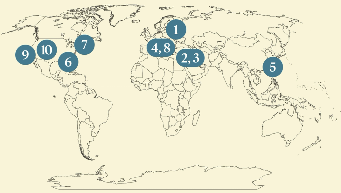 Semafor World Today map graphic