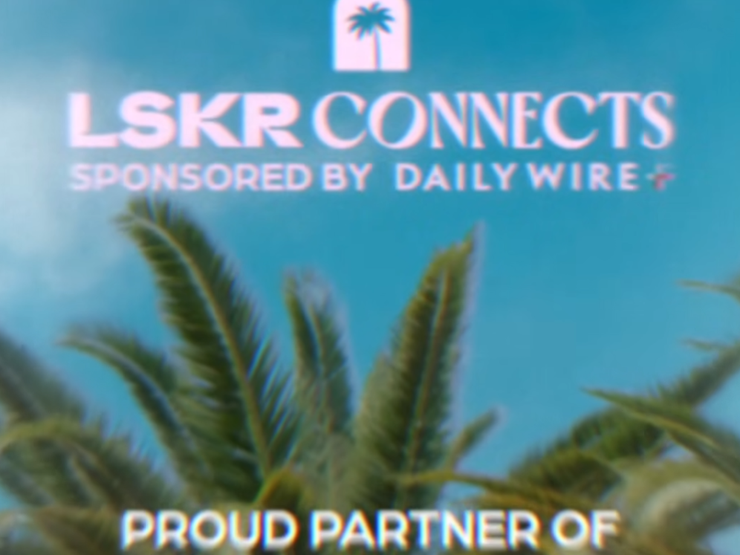 A Youtube screenshot of a thumbnail showing palms trees and writing on top.