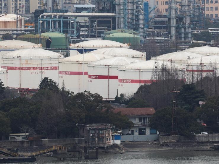 Sinopec tanks