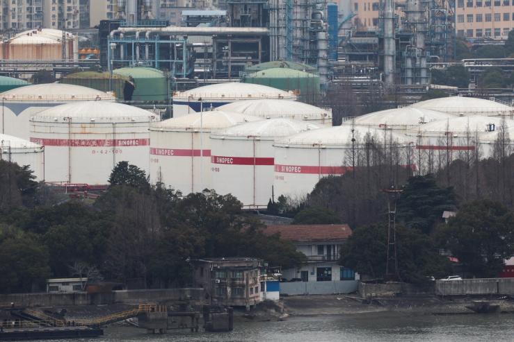 Sinopec tanks