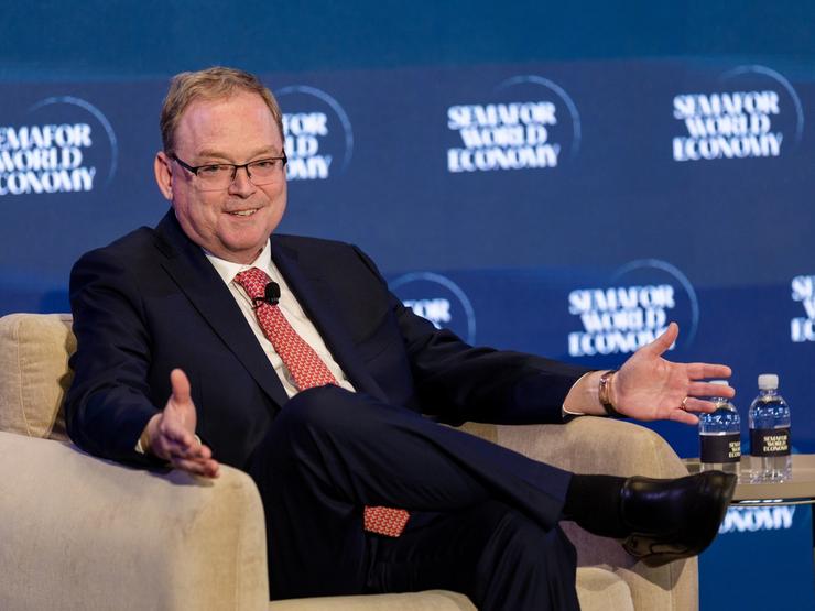 US National Economic Council Director Kevin Hassett at Semafor World Economy 2026.