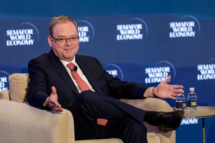 US National Economic Council Director Kevin Hassett at Semafor World Economy 2026.