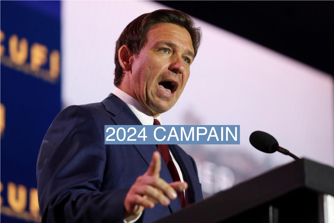Florida Governor Ron DeSantis.