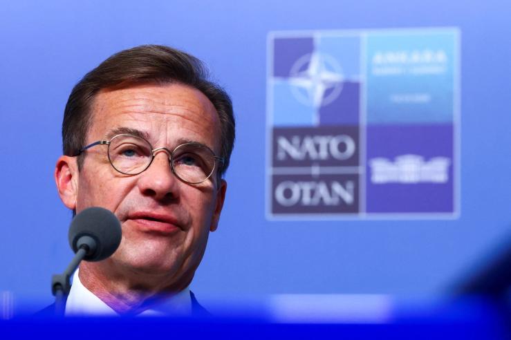 Sweden’s Prime Minister Ulf Kristersson.