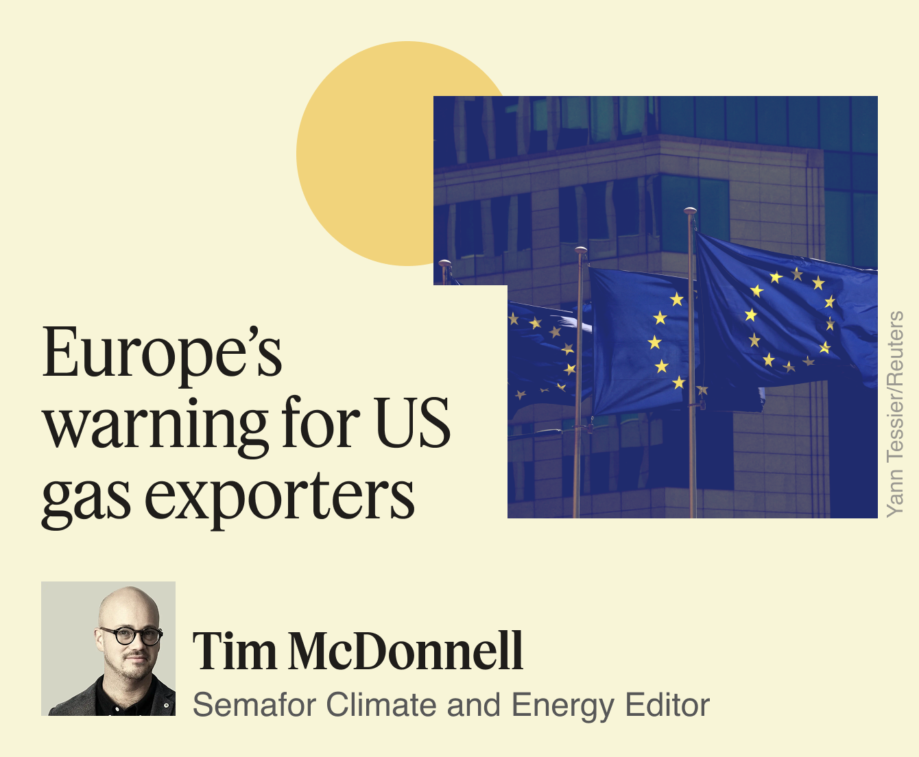 Europe’s warning for US gas exporters