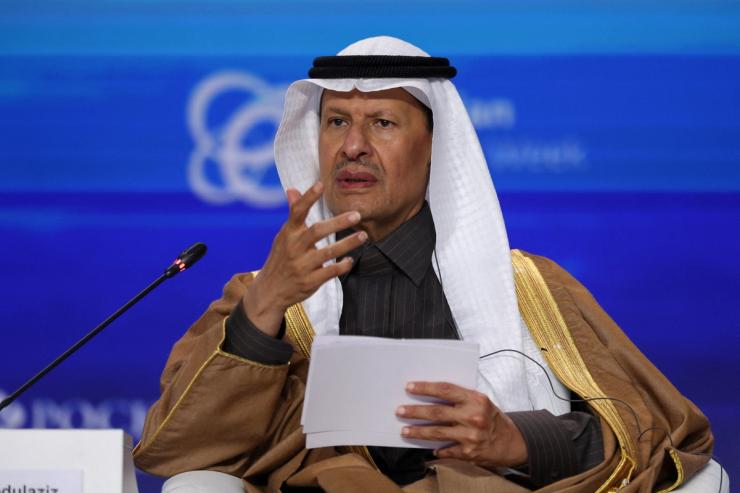 Saudi Arabia’s Minister of Energy Prince Abdulaziz bin Salman Al Saud.