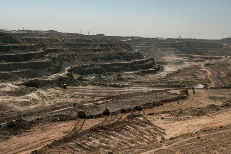 Tenke Fungurume industrial mine, one of the world’s largest copper-cobalt mines, in DR Congo.