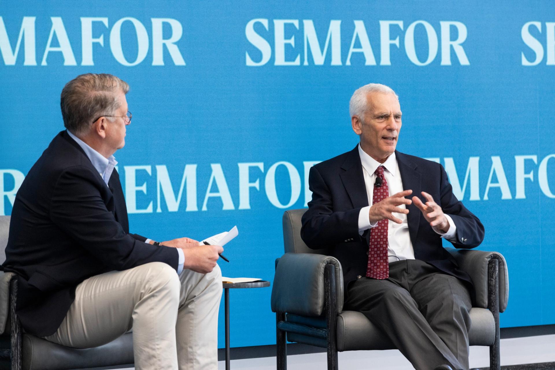 Semafor editor-at-large Steven Clemons speaks to White House Council of Economic Advisors Chair Jared Bernstein