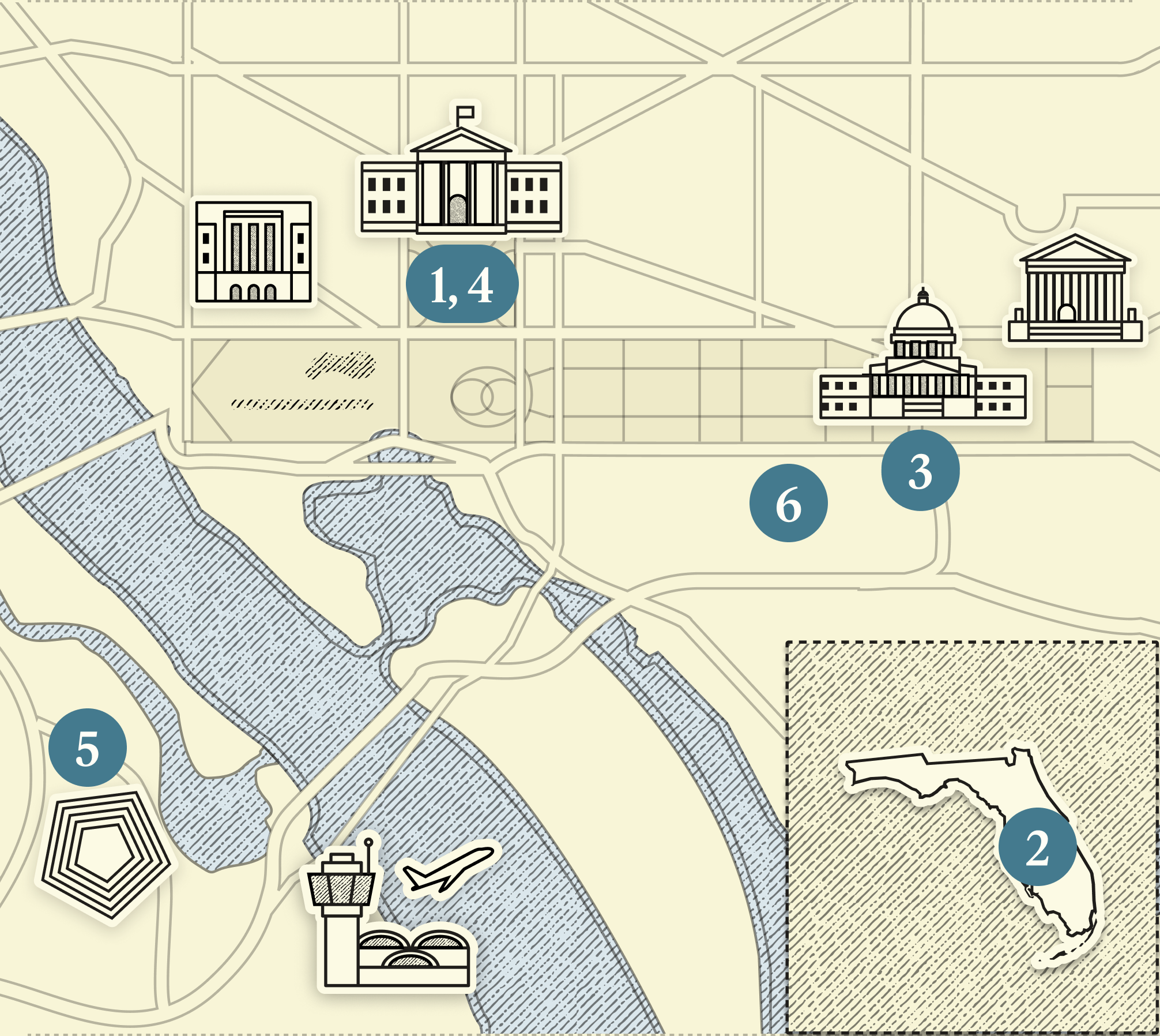 A map of DC.