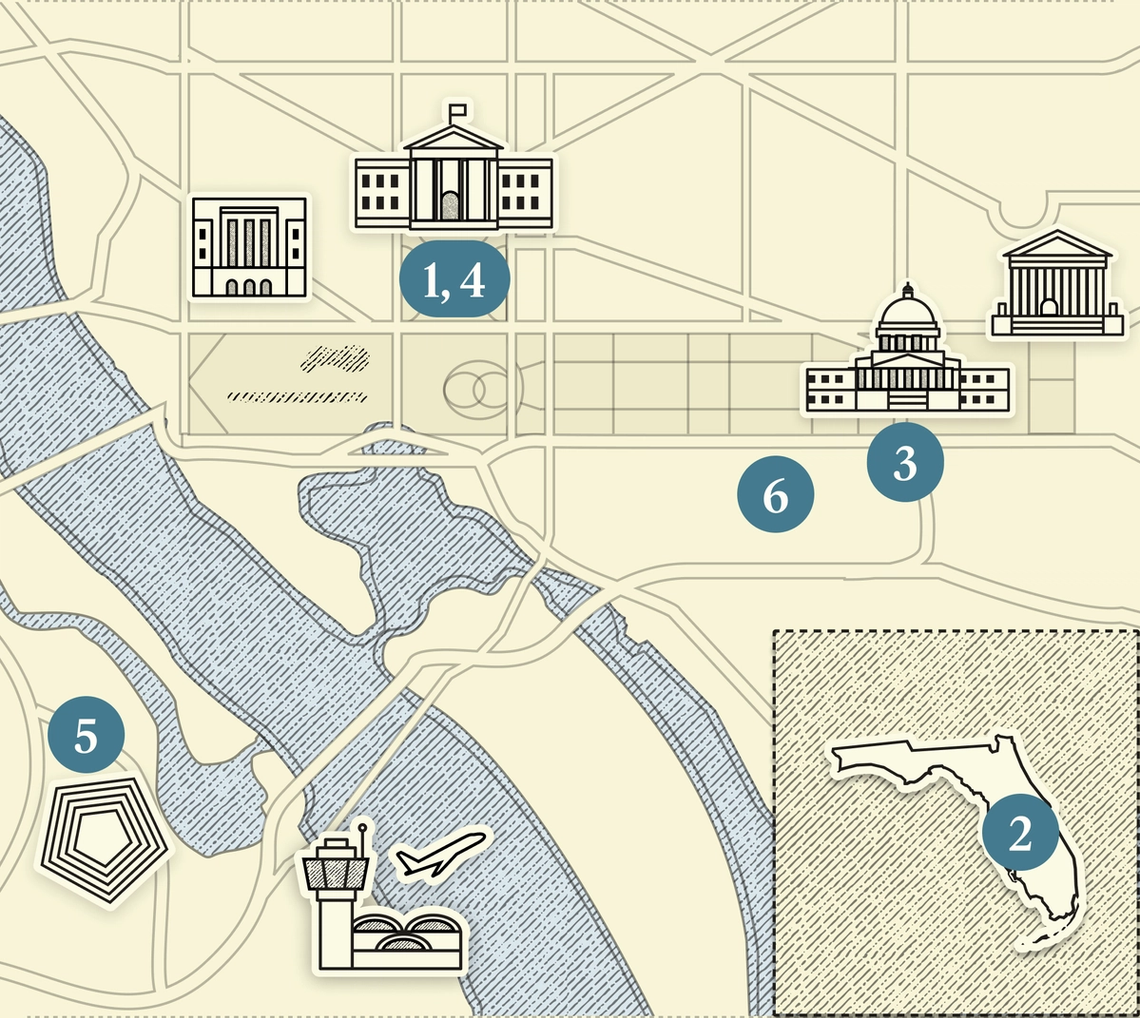 A map of DC.