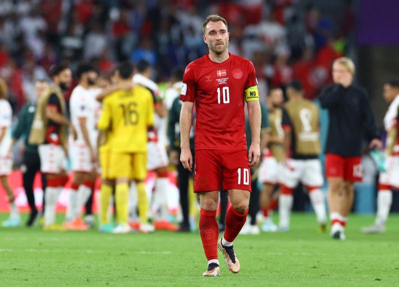 Denmark’s Christian Eriksen