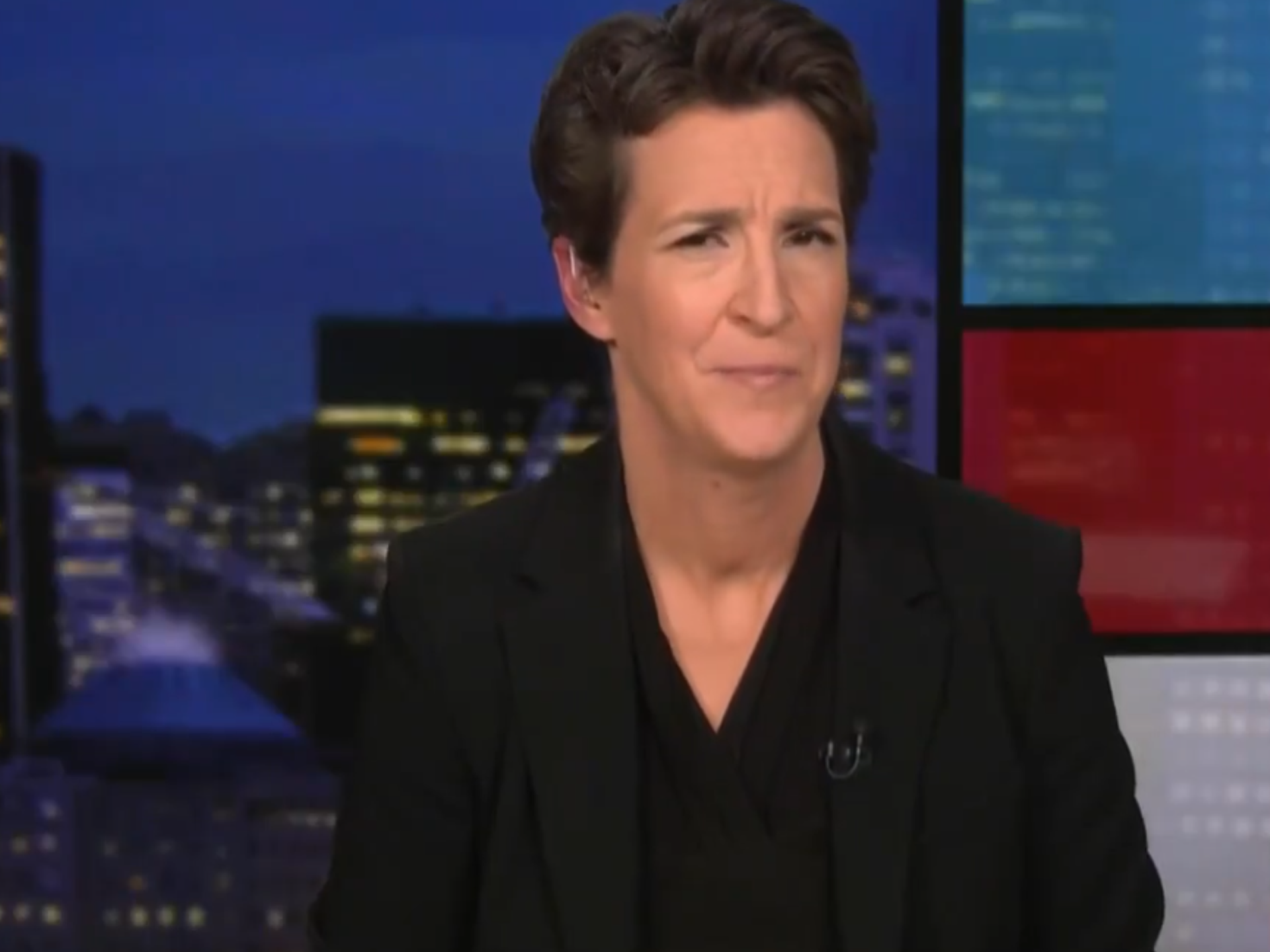 Rachel Maddow on Monday