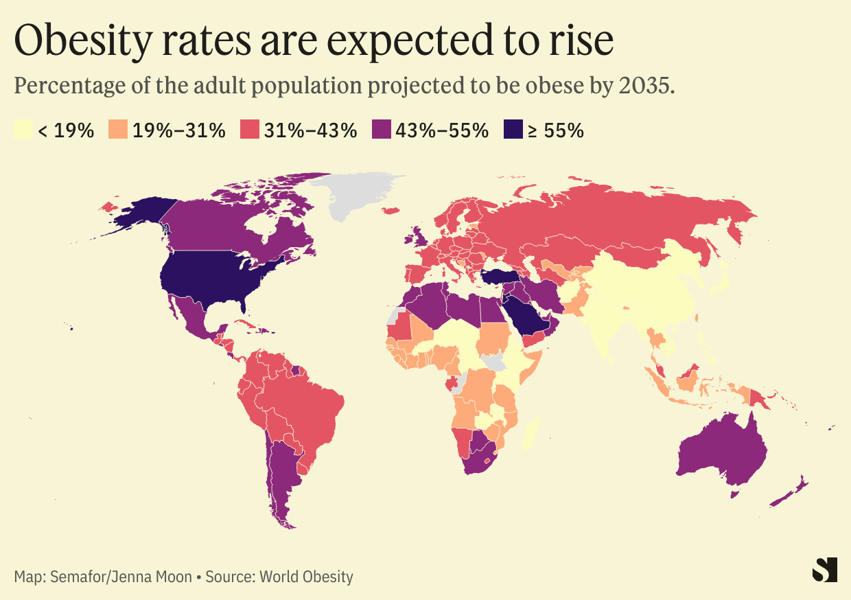 The Global Obesity Crisis Explained In Three Maps Semafor   1aa0d26994667aa8697314d0e077c9c7b53f49ca 1240x874 