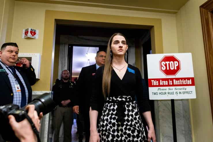 Montana State Representative Zooey Zephyr.