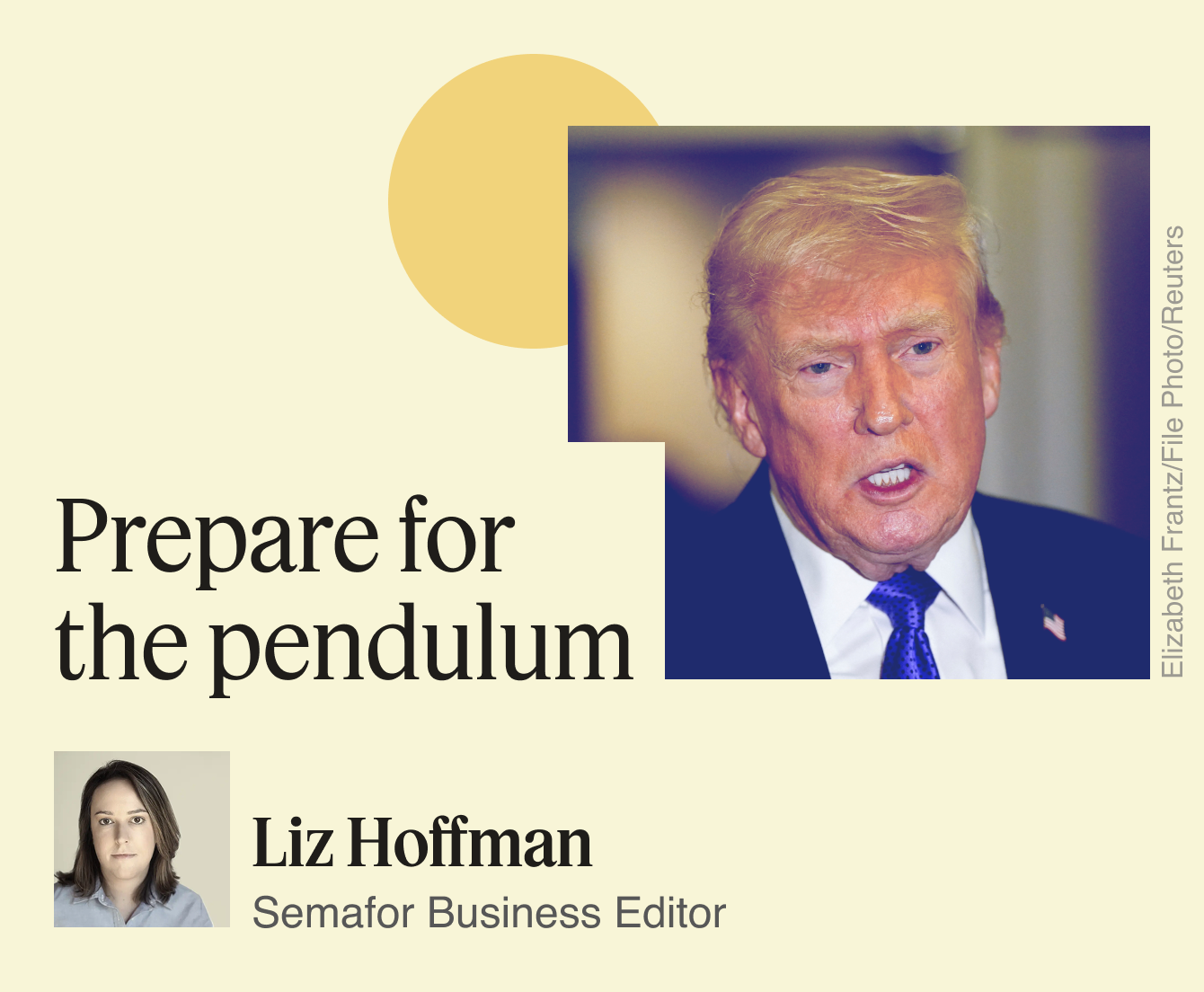 Prepare for the pendulum.