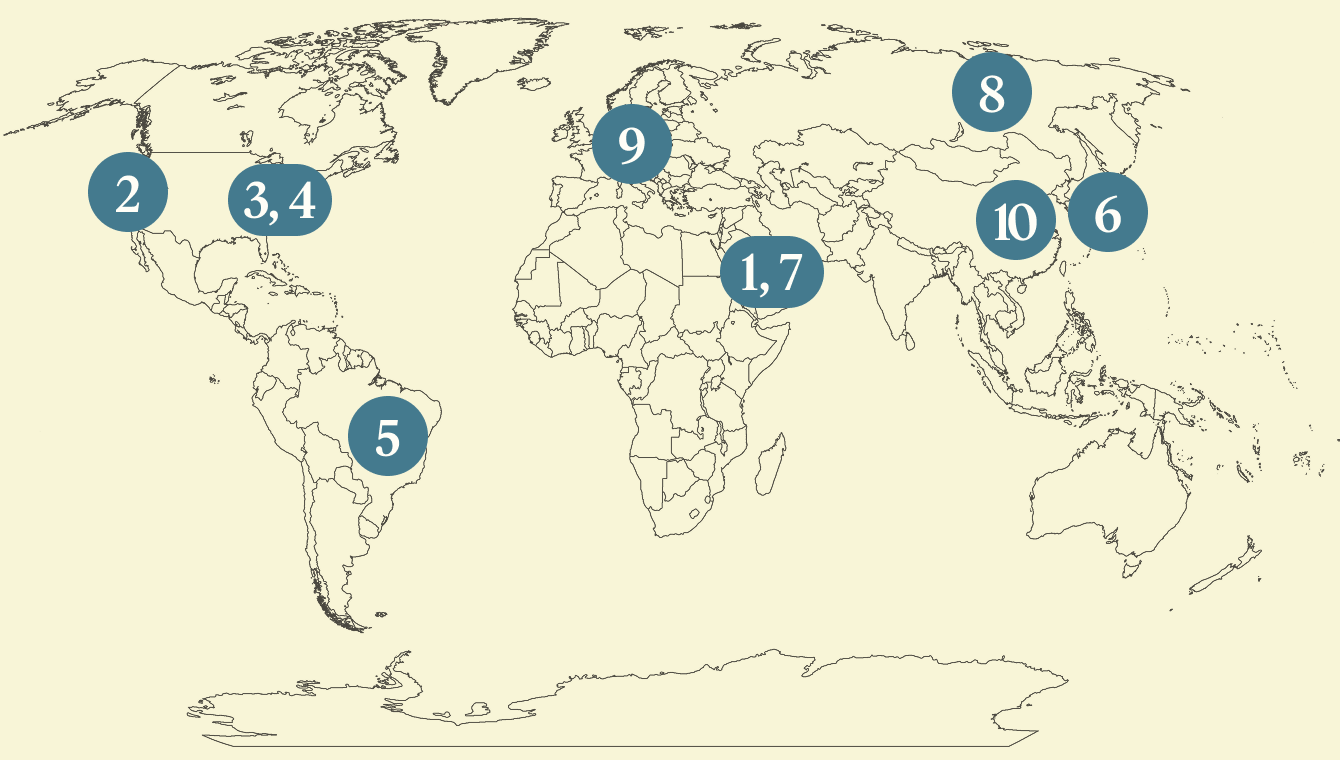 Semafor World Today map graphic
