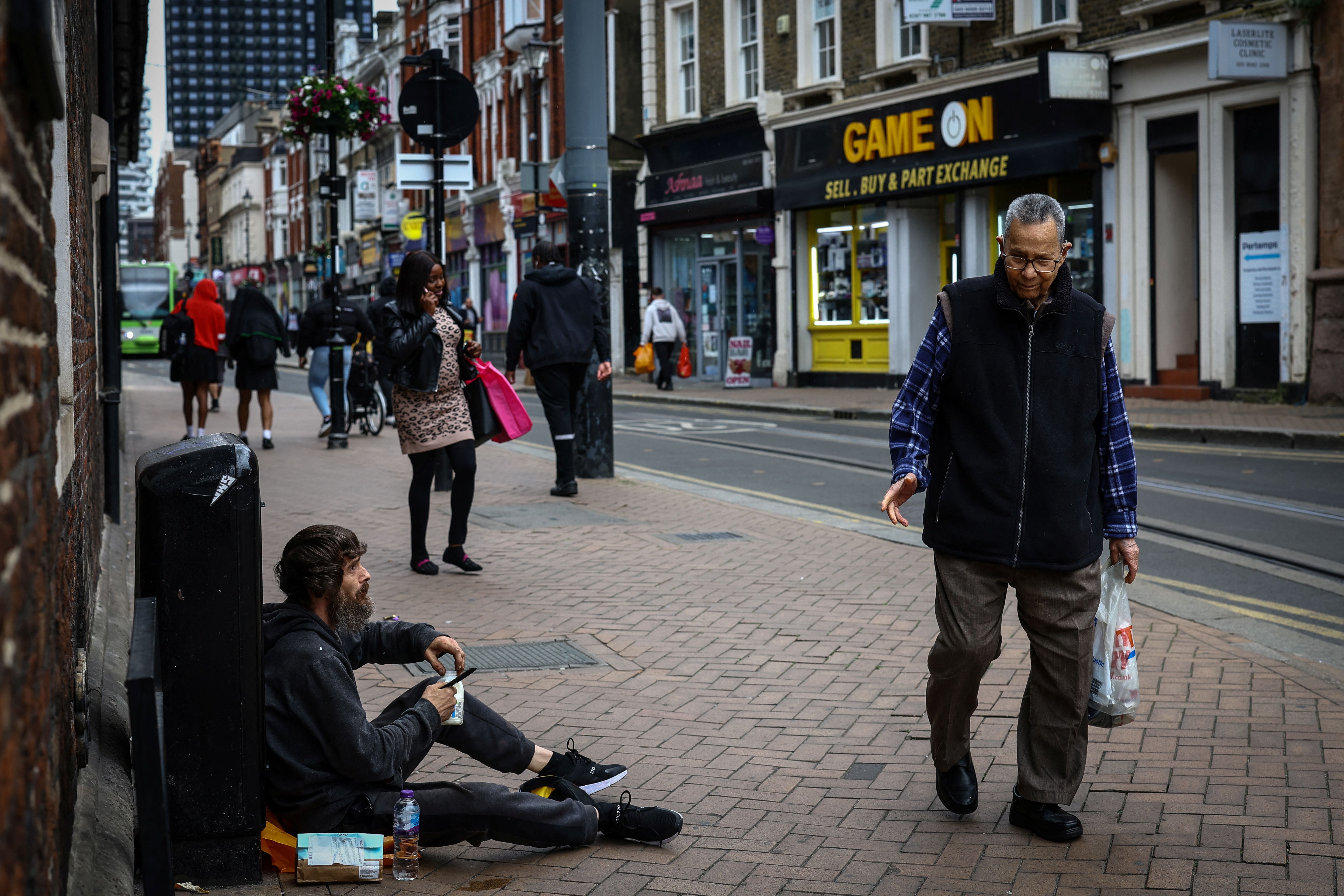 UK street scene