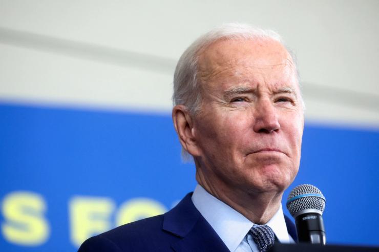 U.S. President Joe Biden discusses his plan to lower prescription drug costs, at the University of Nevada in Las Vegas, Nevada, U.S., March 15, 2023.