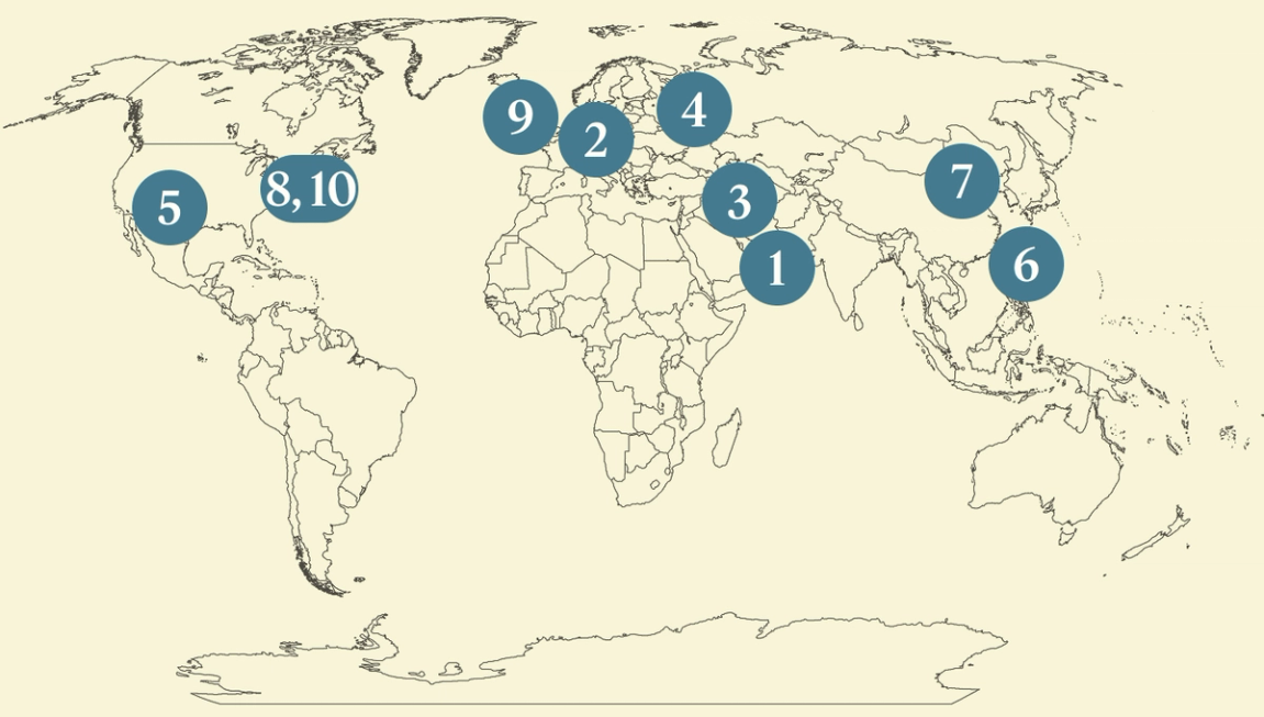 Semafor World Today map graphic