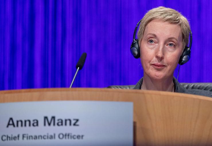 Nestlé’s CFO Anna Manz.