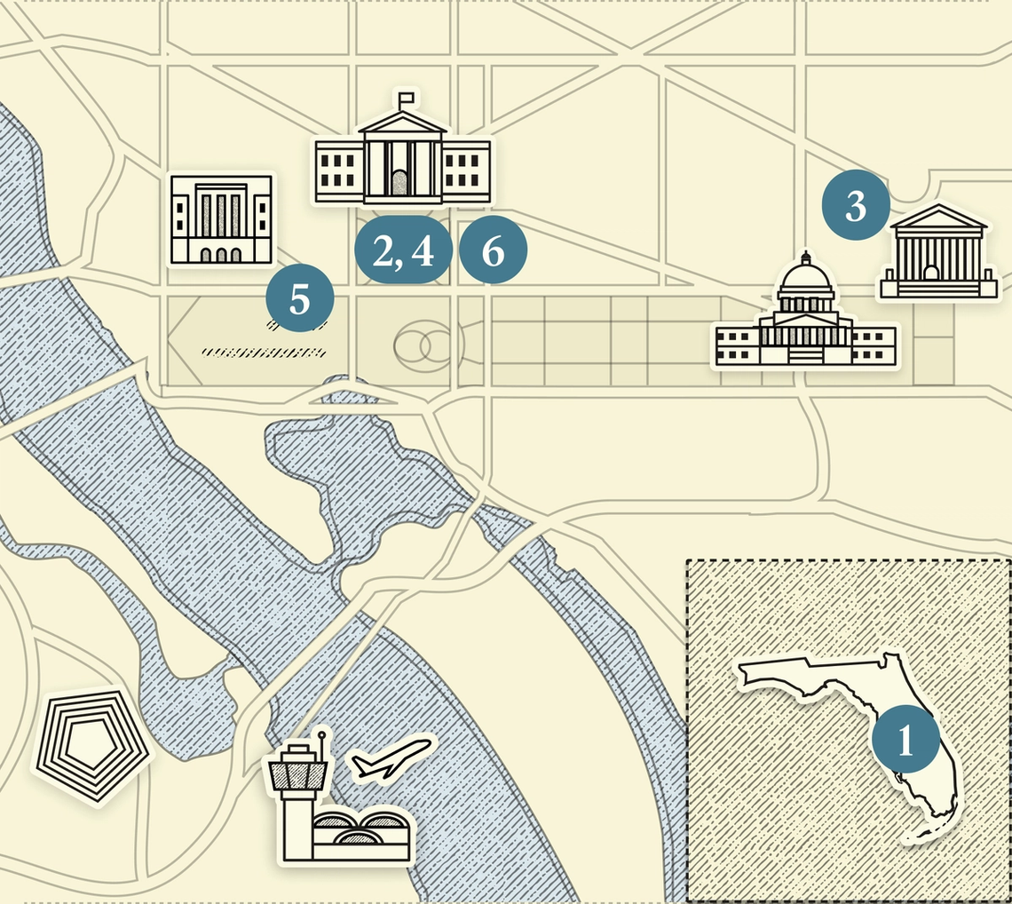 A map of DC.
