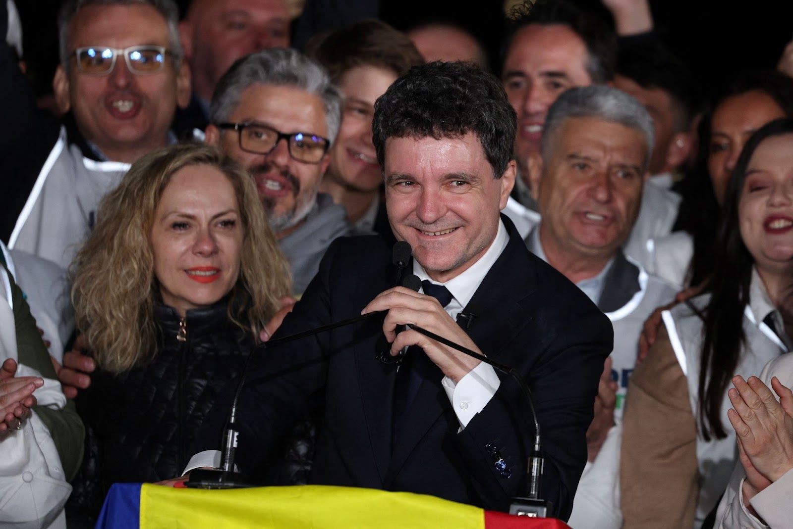 Nicușor Dan, the winner of Romania’s presidential election.