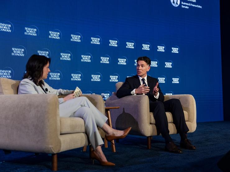 Josh Fink, Luma Group founder, at Semafor World Economy 2026.