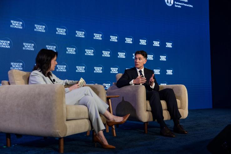 Josh Fink, Luma Group founder, at Semafor World Economy 2026.