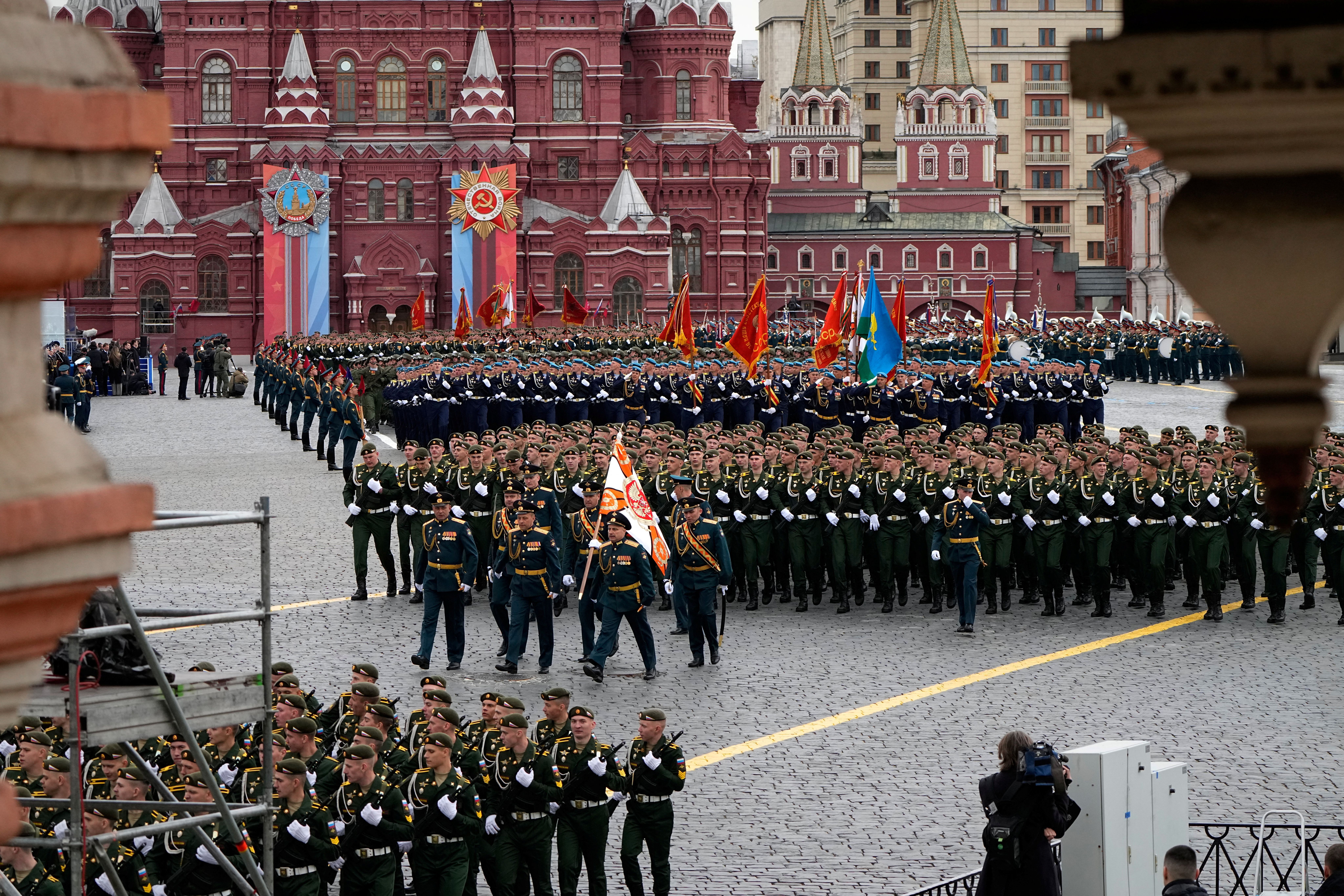 Victory Day military parade in Moscow