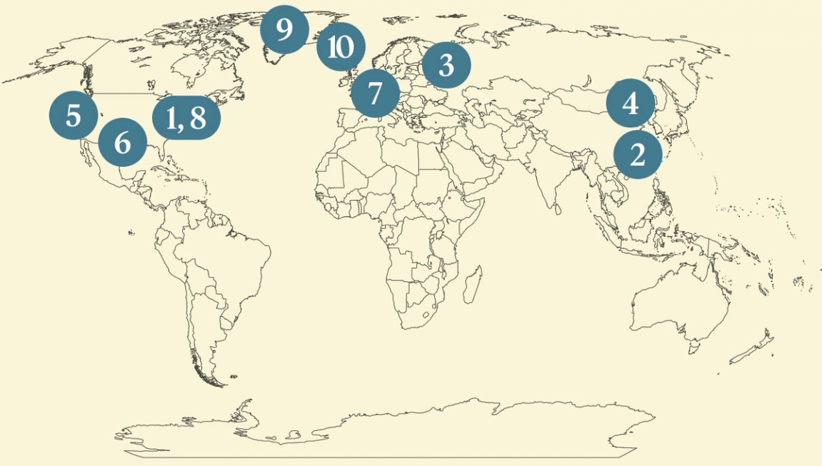 Semafor “World Today” map graphic.
