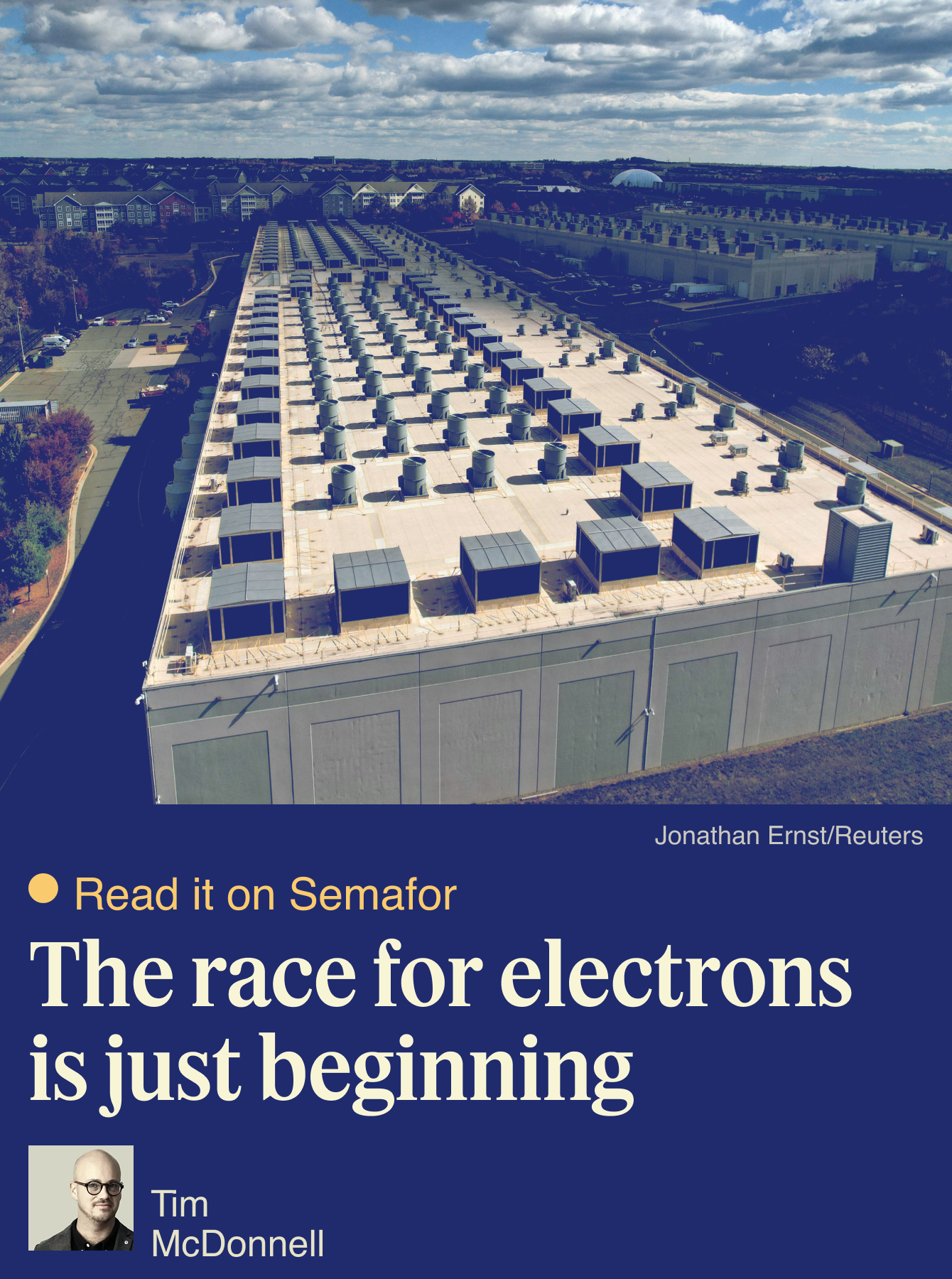 The race for electrons is just beginning