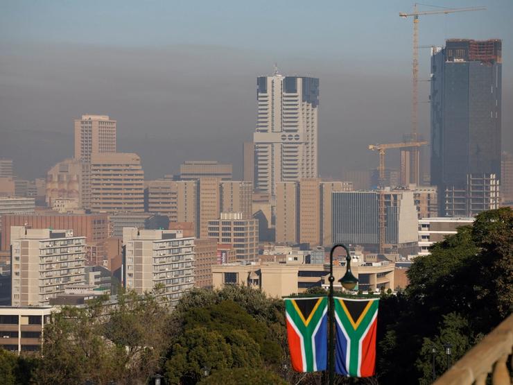 Pretoria skyline.