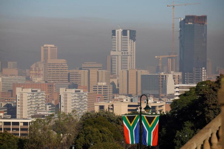 Pretoria skyline.