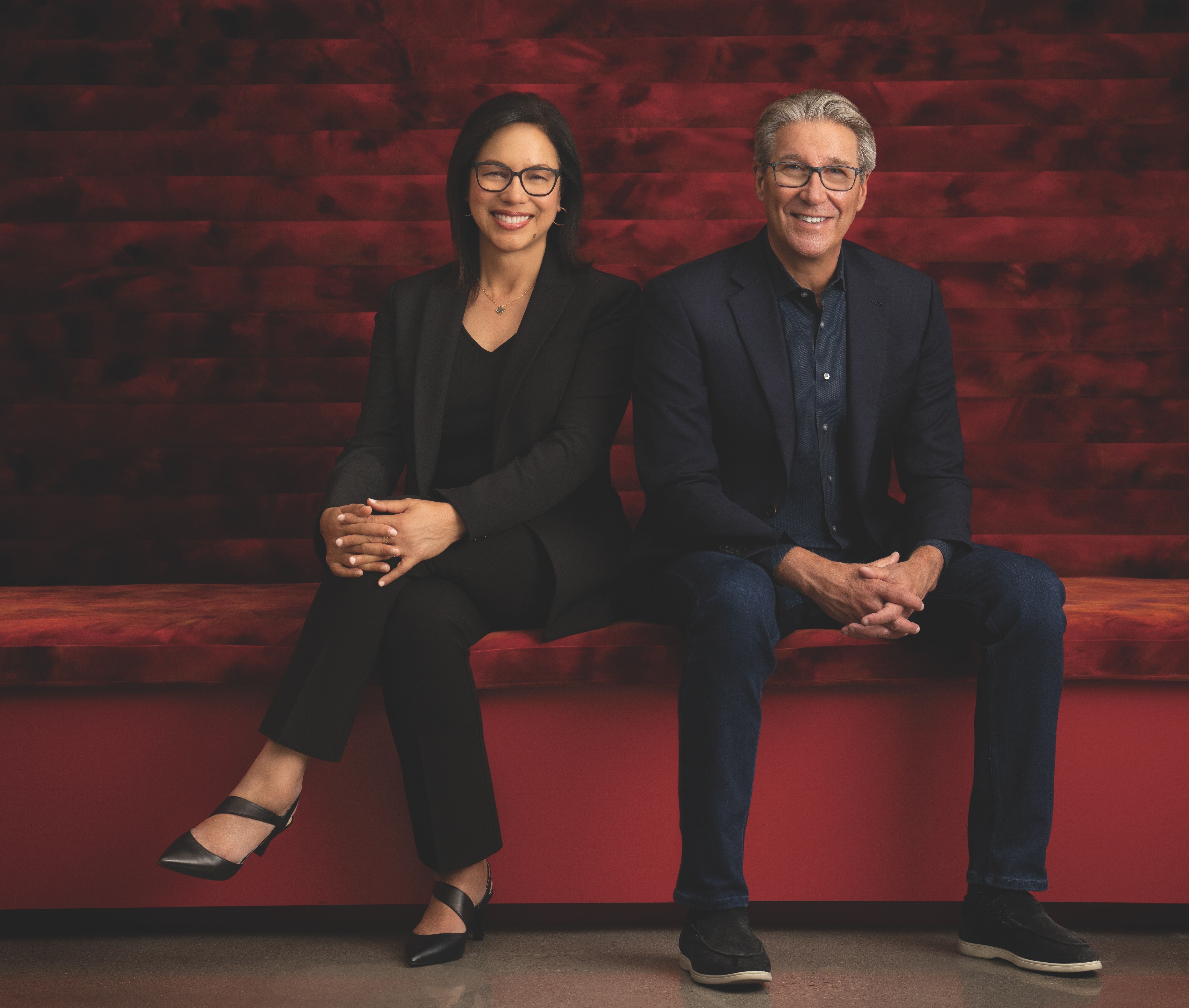 Diane Hoskins and Andy Cohen, co-chairs of Gensler.