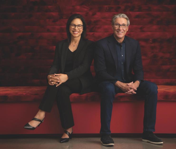 Diane Hoskins and Andy Cohen, co-chairs of Gensler.