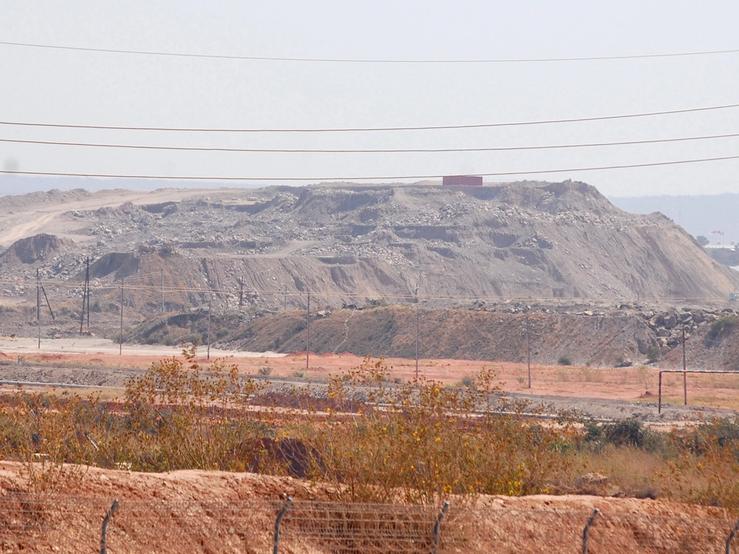 A copper and cobalt mine run by Sicomines is seen in Kolwezi, Democratic Republic of Congo.