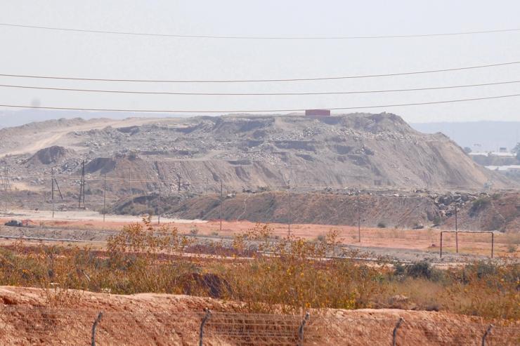 A copper and cobalt mine run by Sicomines is seen in Kolwezi, Democratic Republic of Congo.