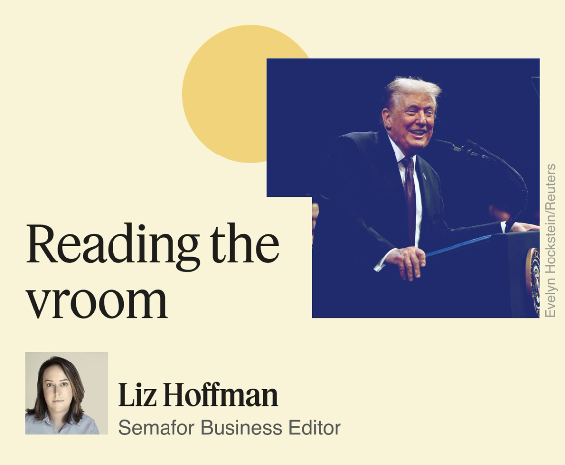 Reading the vroom.