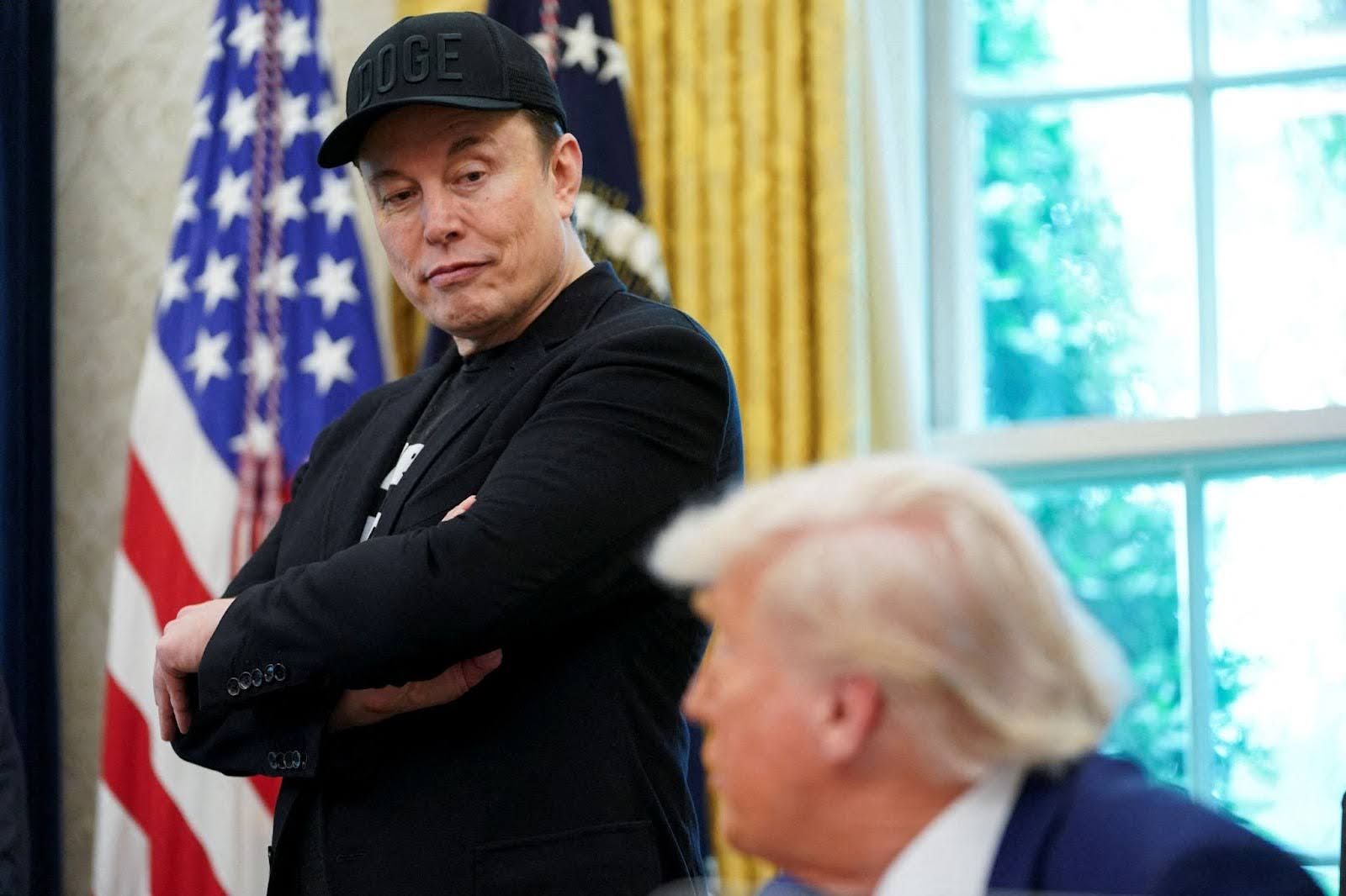 Musk and Trump